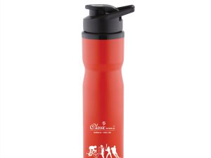 Classic Steels Cool Sport Bottle | BPA free plastic cap | Leak Free | Stylish Sporty look